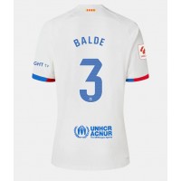 Barcelona Alejandro Balde #3 Auswärtstrikot Frauen 2023-24 Kurzarm